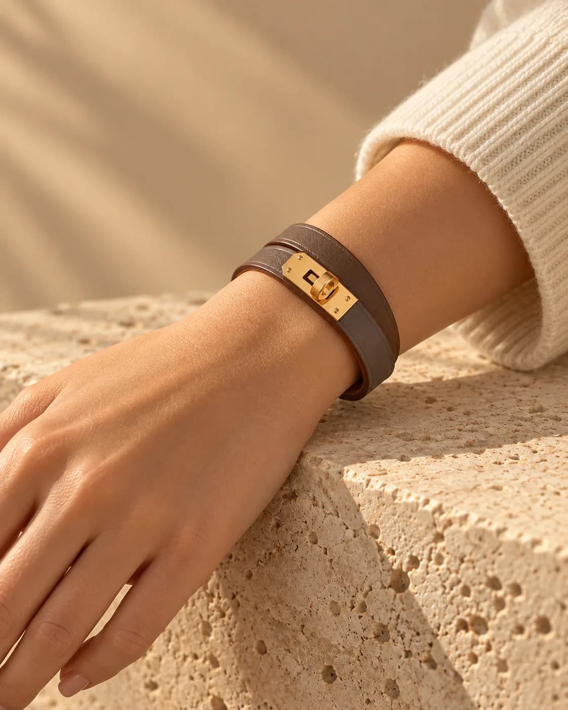 Hermès Mini Kelly Double Tour Bracelet - view 2 of 4