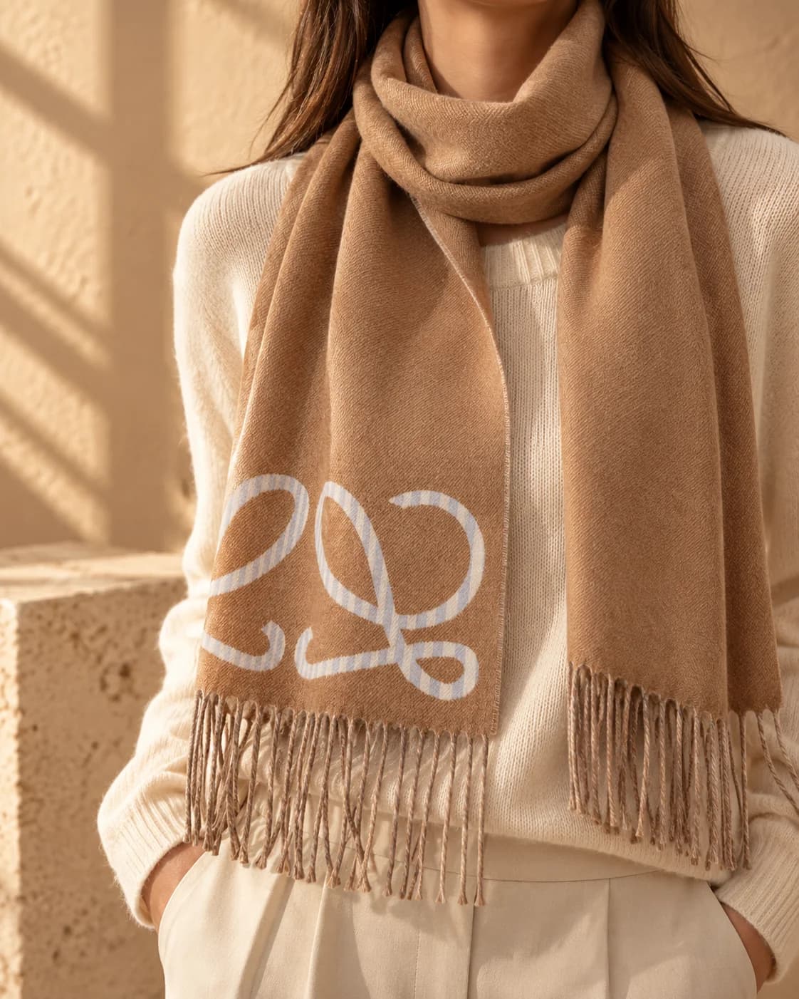 Loewe Silk and Cashmere Scarf - view 5 of 5
